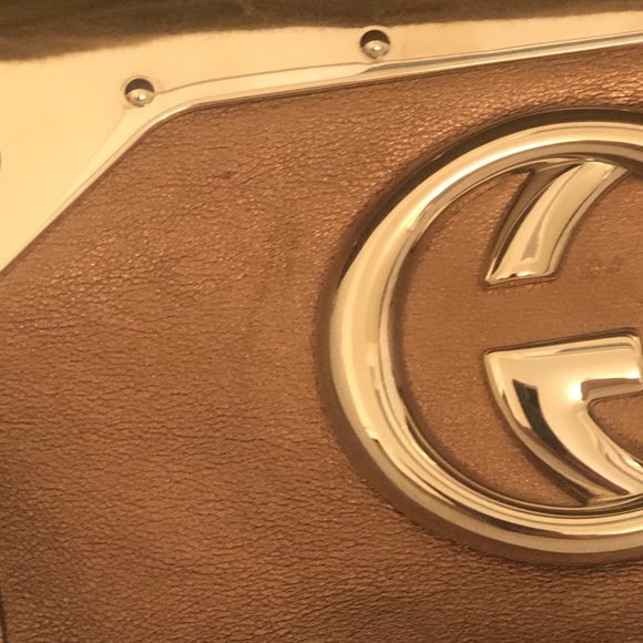 Gucci Starlight Gold Leather Clutch - Picture 3 of 3